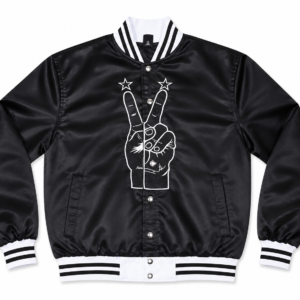 SUPPOSED TO WIN VARSITY JACKET(CENTRED LOGO)